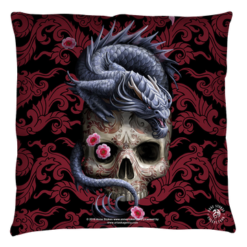 Anne Stokes Collection Oriental Dragon - Throw Pillows Throw Pillows Anne Stokes