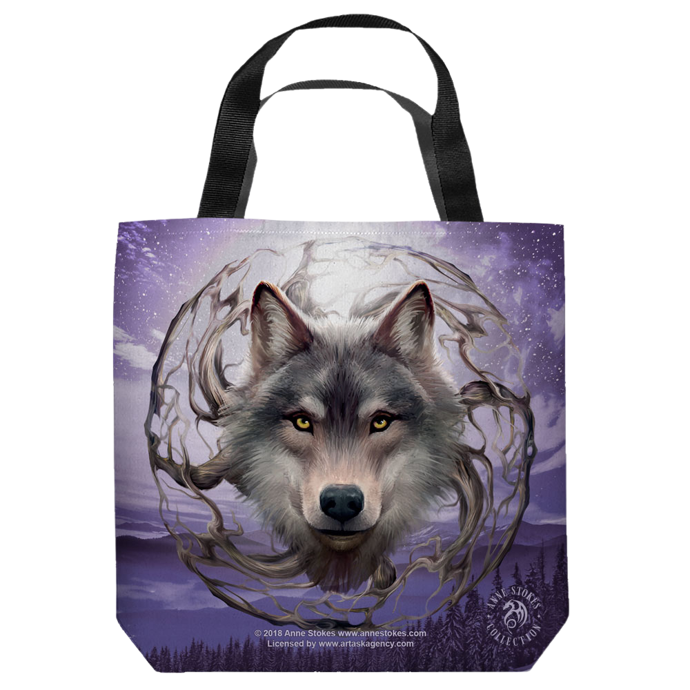 Anne Stokes Collection Night Forest - Tote Bag Tote Bags Anne Stokes
