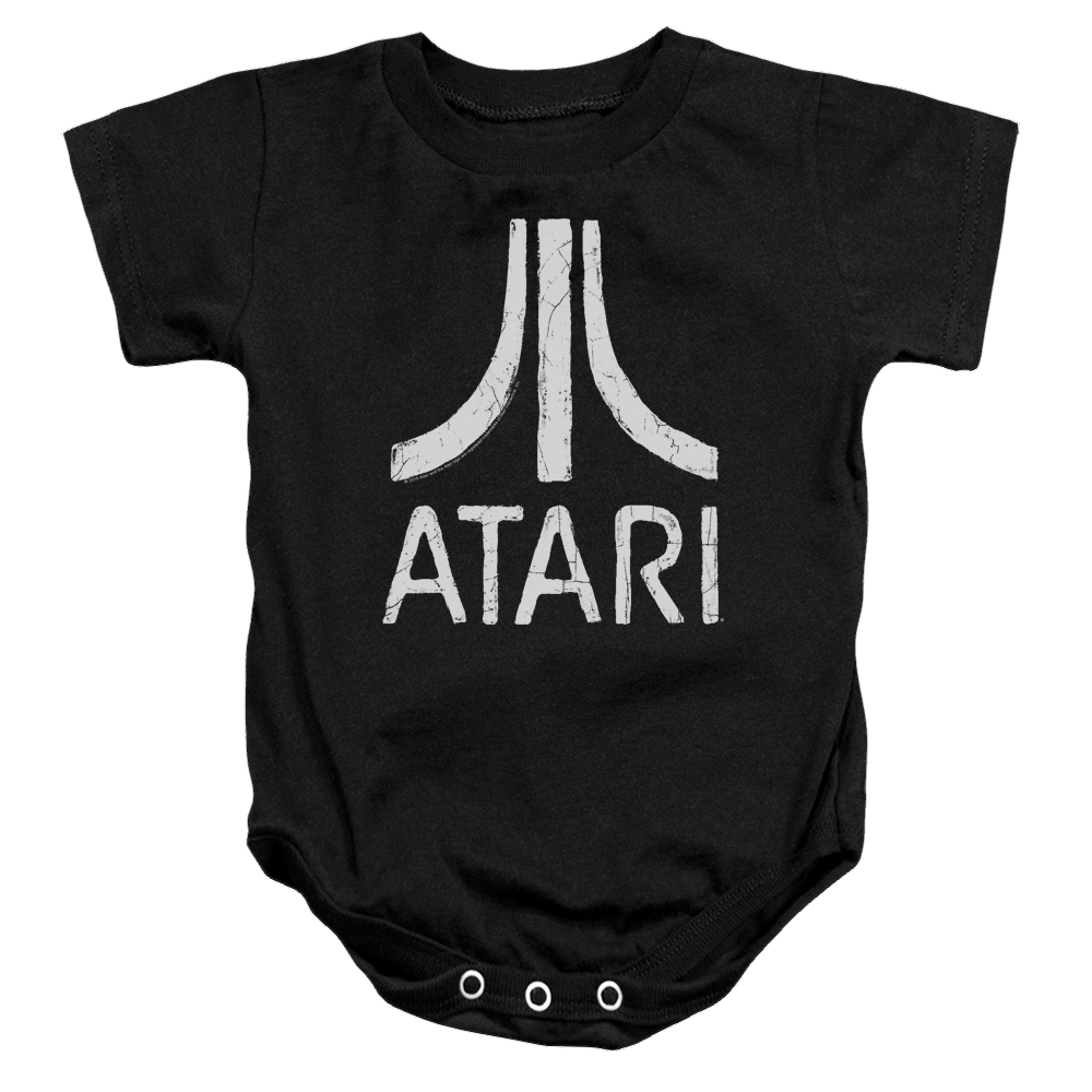 Atari Rough Logo - Baby Bodysuit Baby Bodysuit Atari