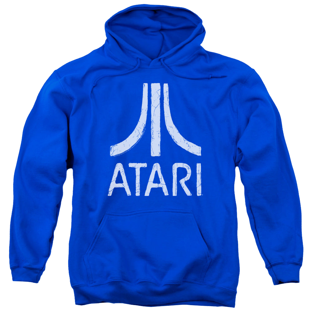 Atari Rough Logo - Pullover Hoodie Pullover Hoodie Atari