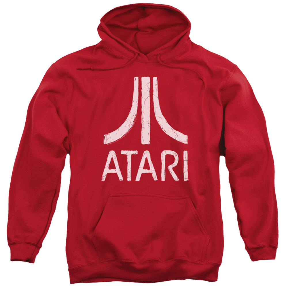 Atari Rough Logo - Pullover Hoodie Pullover Hoodie Atari