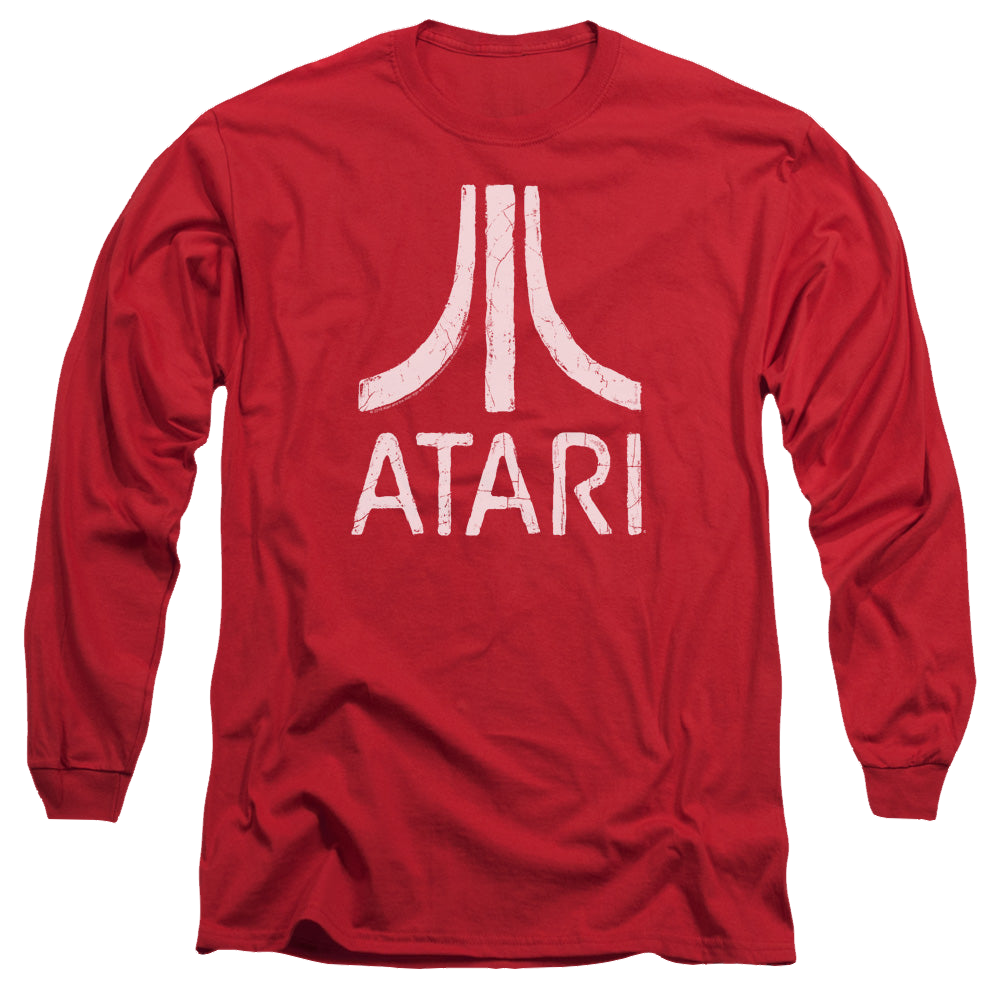 Atari Rough Logo - Men's Long Sleeve T-Shirt Men's Long Sleeve T-Shirt Atari