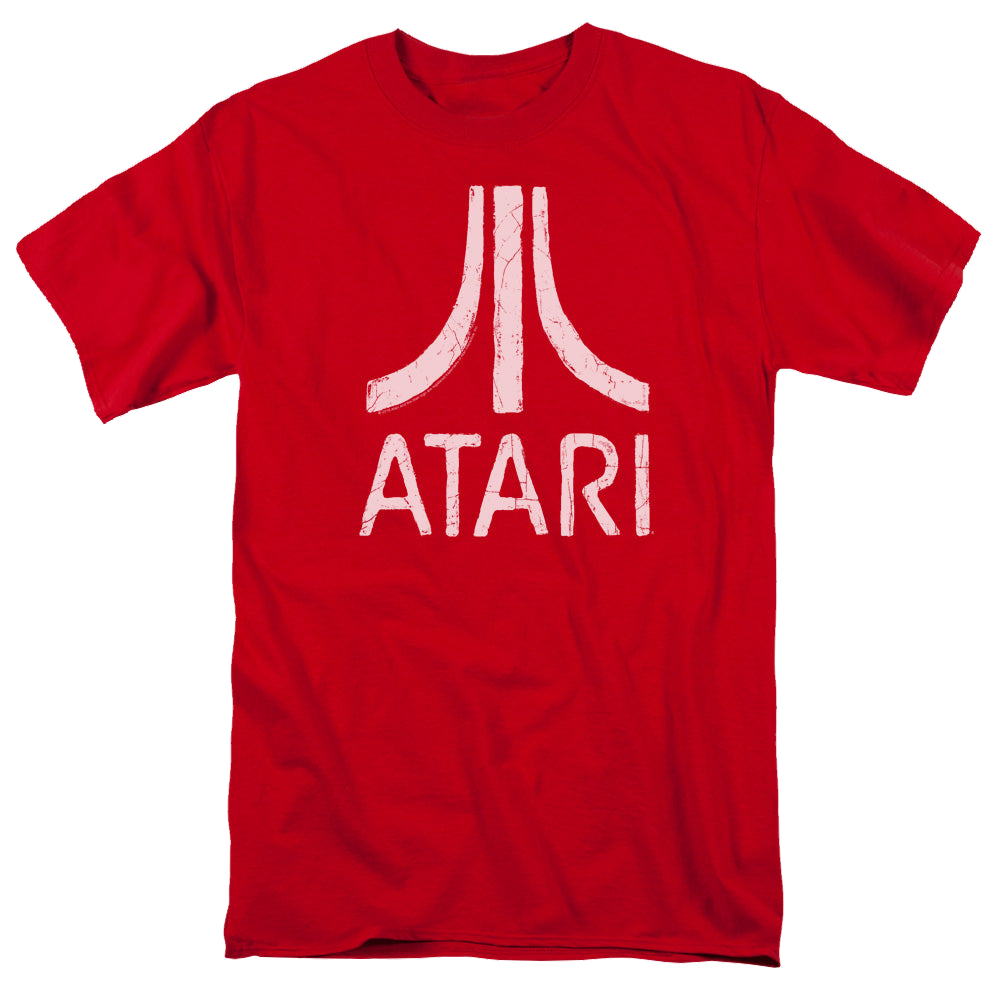 Atari Rough Logo - Men's Regular Fit T-Shirt Men's Regular Fit T-Shirt Atari