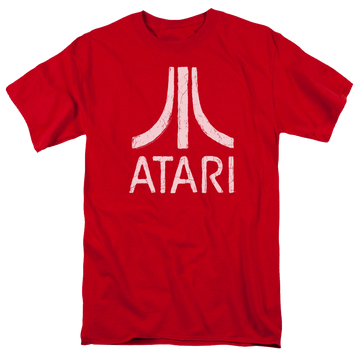 Atari Rough Logo - Men's Regular Fit T-Shirt Men's Regular Fit T-Shirt Atari
