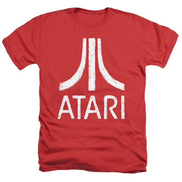 Atari Rough Logo - Men's Heather T-Shirt Men's Heather T-Shirt Atari