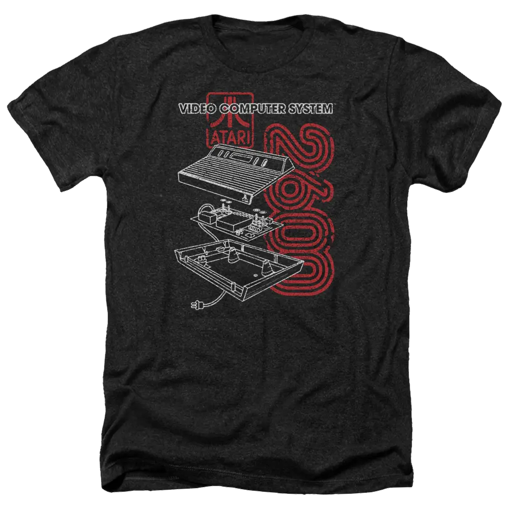 Atari 2600 - Men's Heather T-Shirt Atari