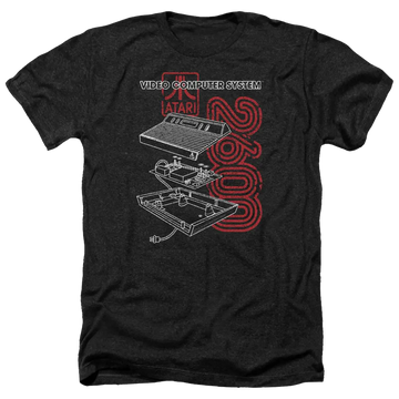 Atari 2600 - Men's Heather T-Shirt Atari