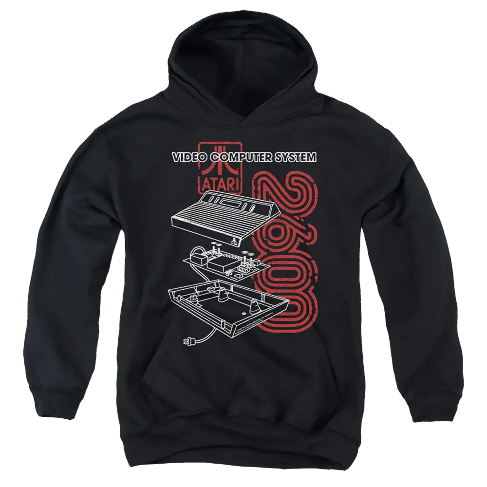 Atari 2600 Youth Pull-Over Hoodie Atari