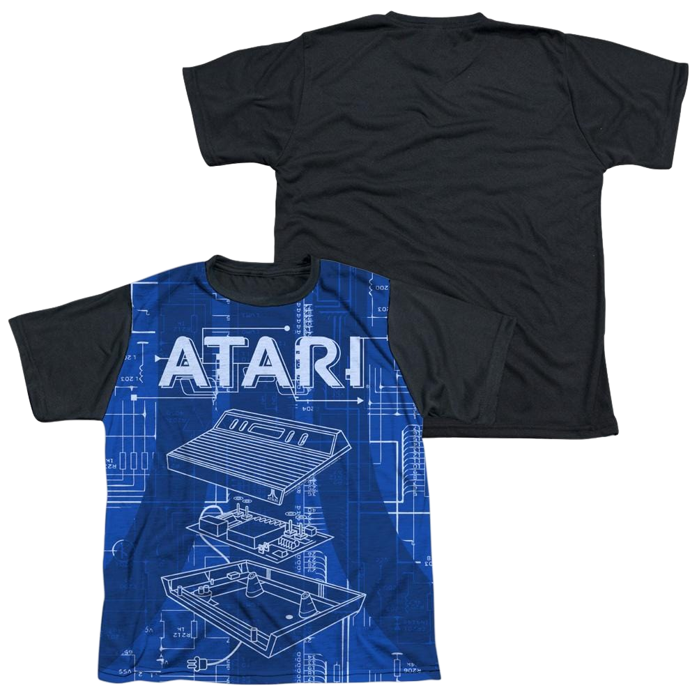 Atari Inside Out - Youth Black Back T-Shirt (Ages 8-12) Youth Black Back T-Shirt (Ages 8-12) Atari