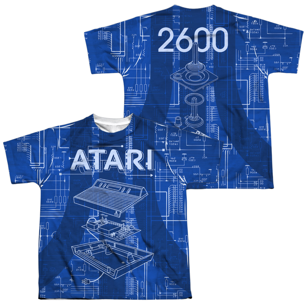 Atari Inside Out - Youth All-Over Print T-Shirt (Ages 8-12) Youth All-Over Print T-Shirt (Ages 8-12) Atari