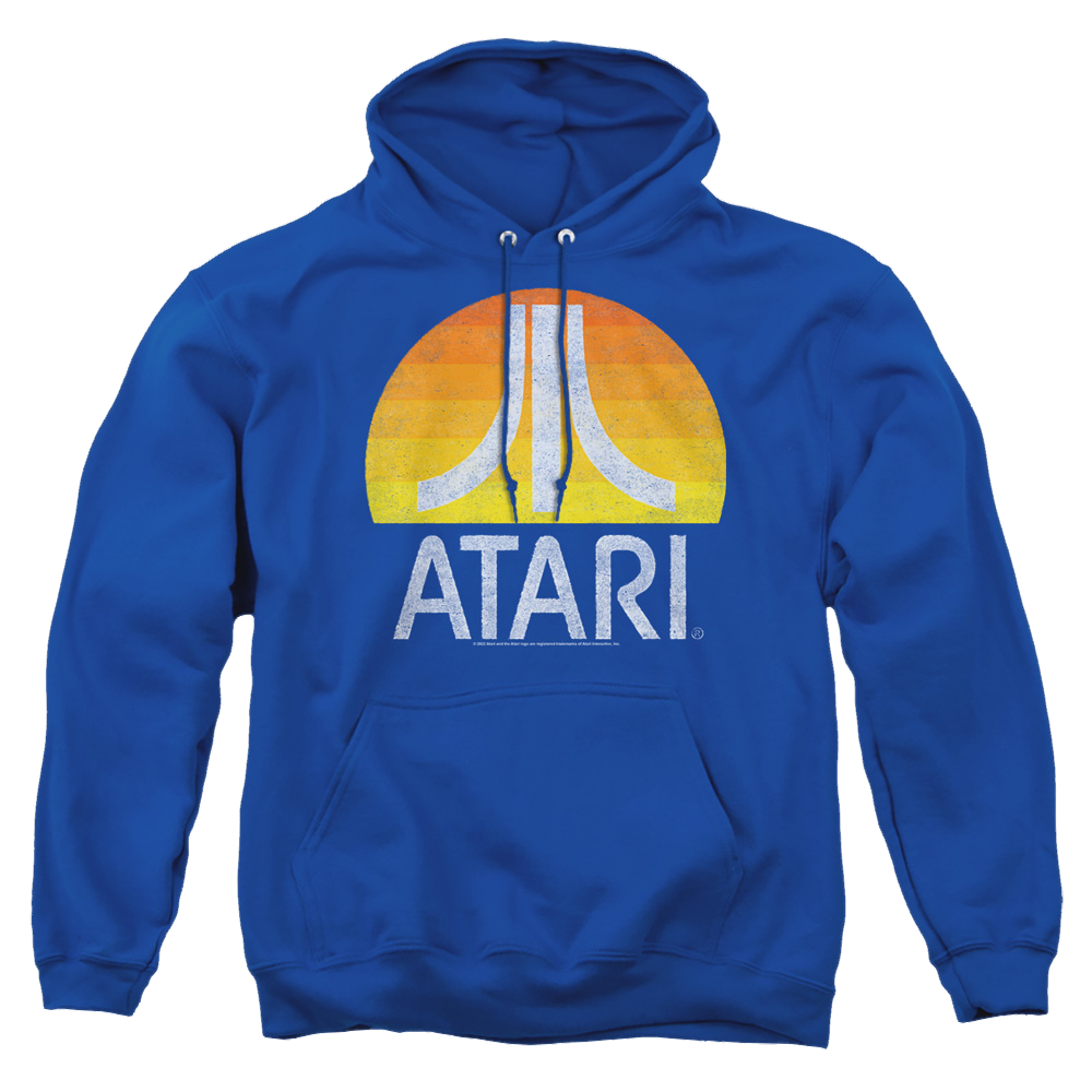 Atari Sunrise Eroded - Pullover Hoodie Pullover Hoodie Atari