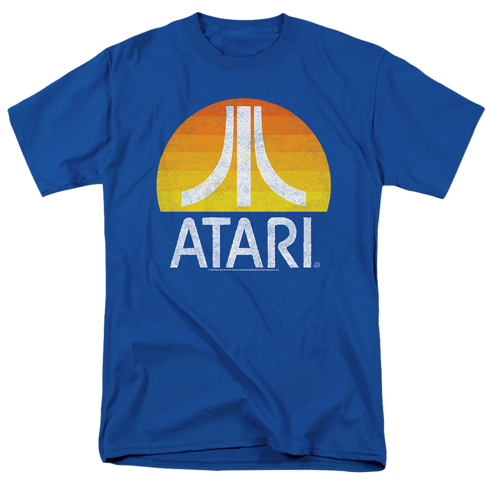 Atari Sunrise Eroded - Men's Regular Fit T-Shirt Men's Regular Fit T-Shirt Atari