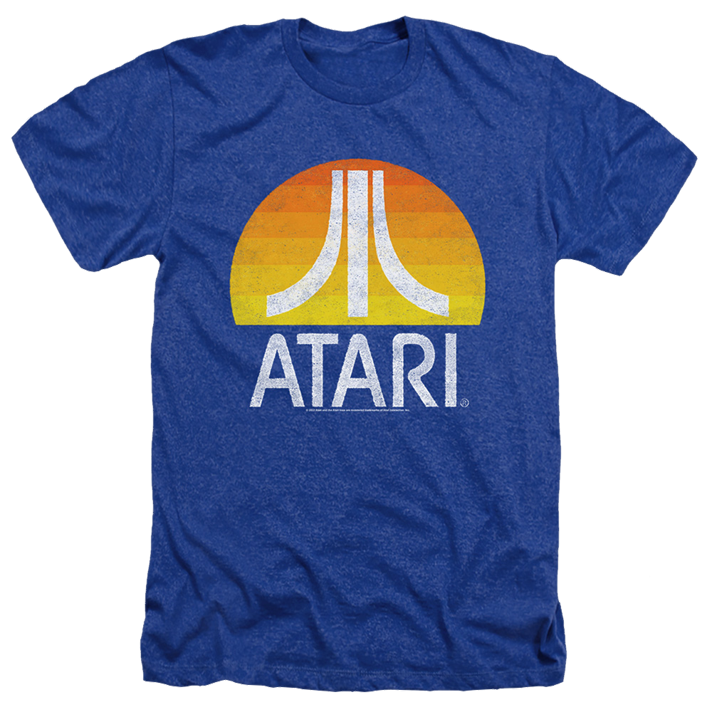 Atari Sunrise Eroded - Men's Heather T-Shirt Men's Heather T-Shirt Atari
