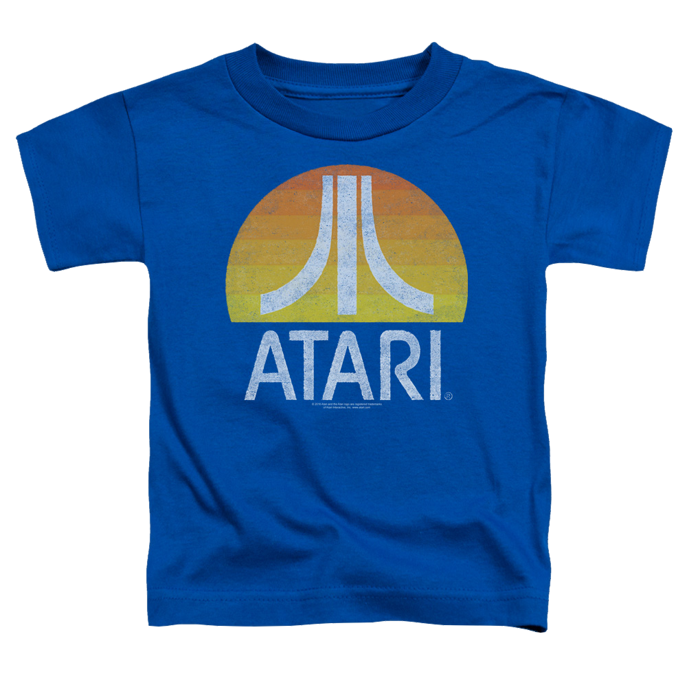 Atari Sunrise Eroded - Kid's T-Shirt (Ages 4-7) Kid's T-Shirt (Ages 4-7) Atari