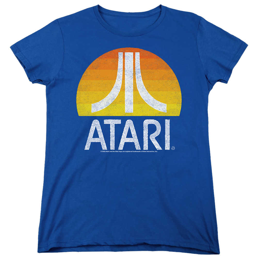 Atari Sunrise Eroded - Women's T-Shirt Women's T-Shirt Atari
