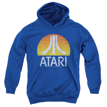 Atari Sunrise Eroded Youth Pull-Over Hoodie Youth Hoodie (Ages 8-12) Atari