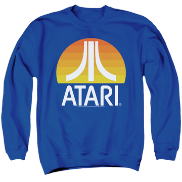 Atari Sunrise Clean - Men's Crewneck Sweatshirt Men's Crewneck Sweatshirt Atari