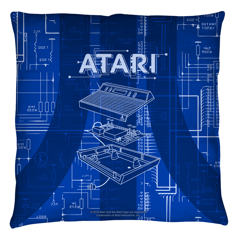 Atari Inside Out Throw Pillow Throw Pillows Atari