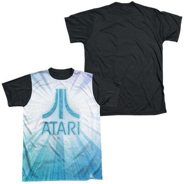 Atari Burst Logo - Men's Black Back T-Shirt Men's Black Back T-Shirt Atari