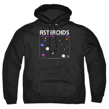 Atari Asteroids Screen - Pullover Hoodie Atari