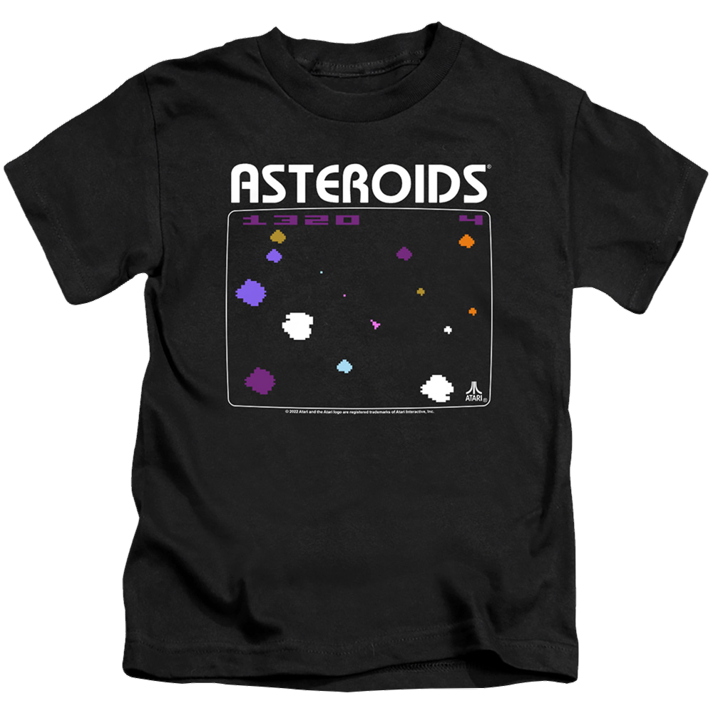 Atari Asteroids Screen - Kid's T-Shirt (Ages 4-7) Atari