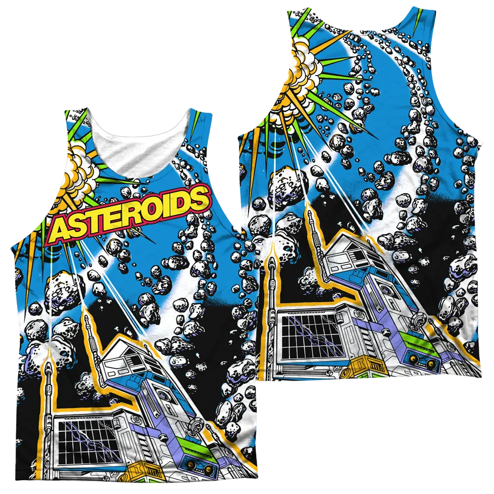 Atari Asteroids All Over Men's All Over Print Tank Atari