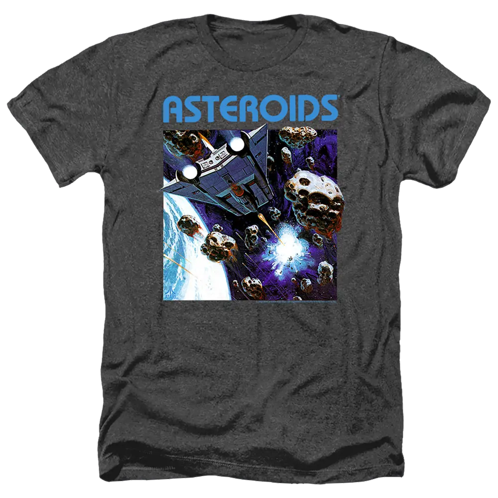Atari 2600 Asteroids - Men's Heather T-Shirt Atari