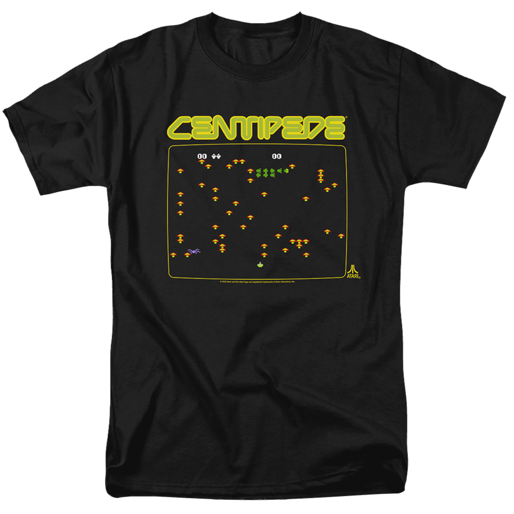Atari Centipede Screen - Men's Regular Fit T-Shirt Men's Regular Fit T-Shirt Atari