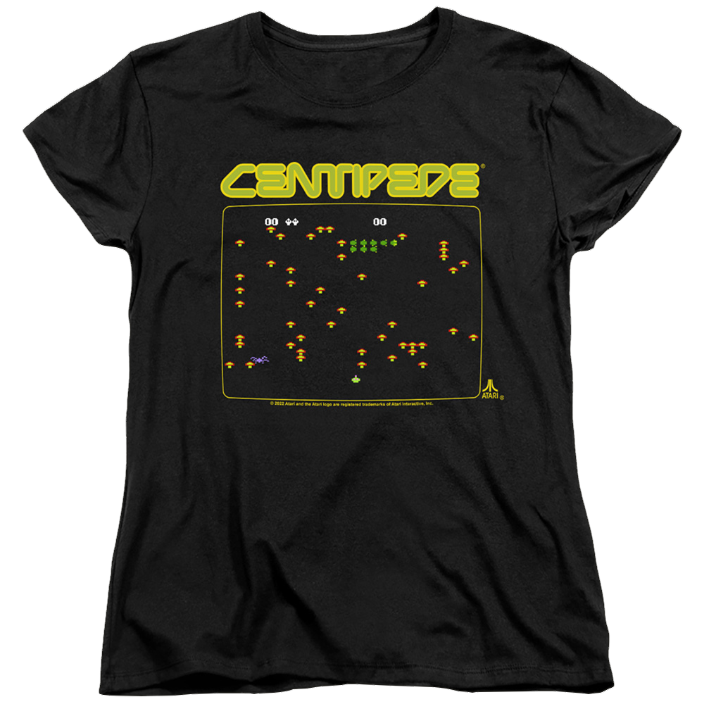 Atari Centipede Screen - Women's T-Shirt Women's T-Shirt Atari