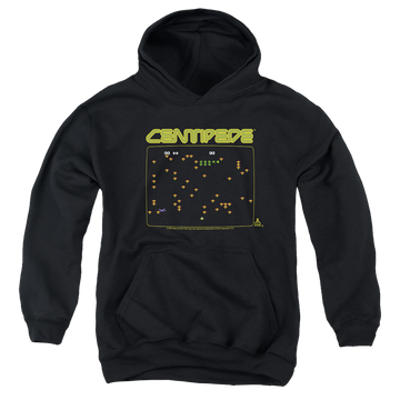Atari Centipede Screen Youth Pull-Over Hoodie Youth Hoodie (Ages 8-12) Atari