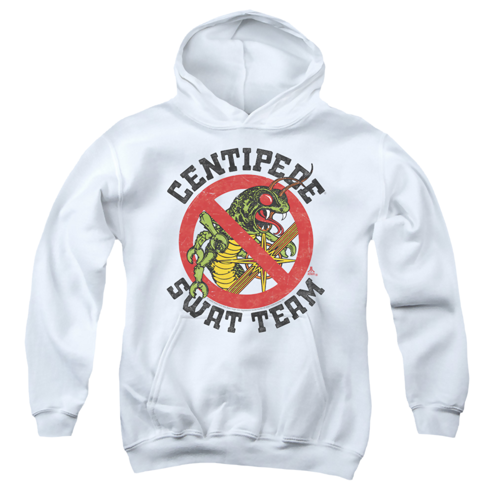 Atari Swat Team Youth Pull-Over Hoodie Youth Hoodie (Ages 8-12) Atari