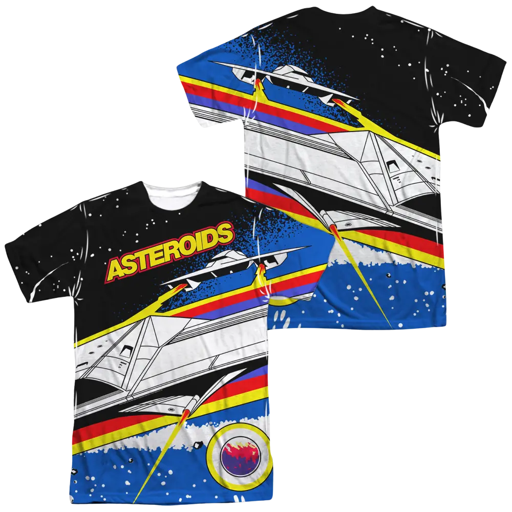 Atari Asteroids Arcade Men's All Over Print T-Shirt Atari