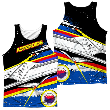 Atari Asteroids Arcade Men's All Over Print Tank Atari