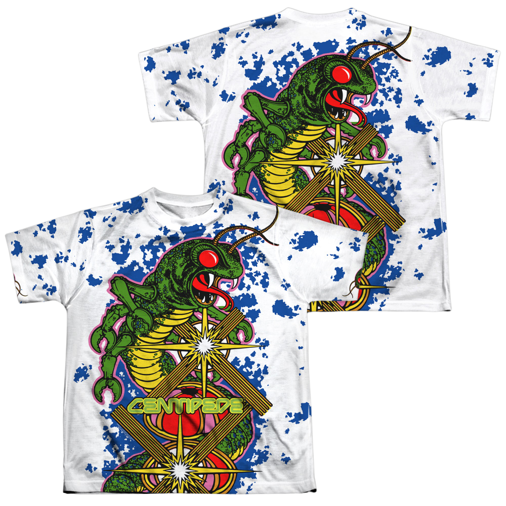 Atari Insect Attack - Youth All-Over Print T-Shirt (Ages 8-12) Youth All-Over Print T-Shirt (Ages 8-12) Atari