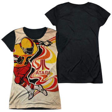 Atari Football - Juniors Black Back T-Shirt Juniors Black Back T-Shirt Atari