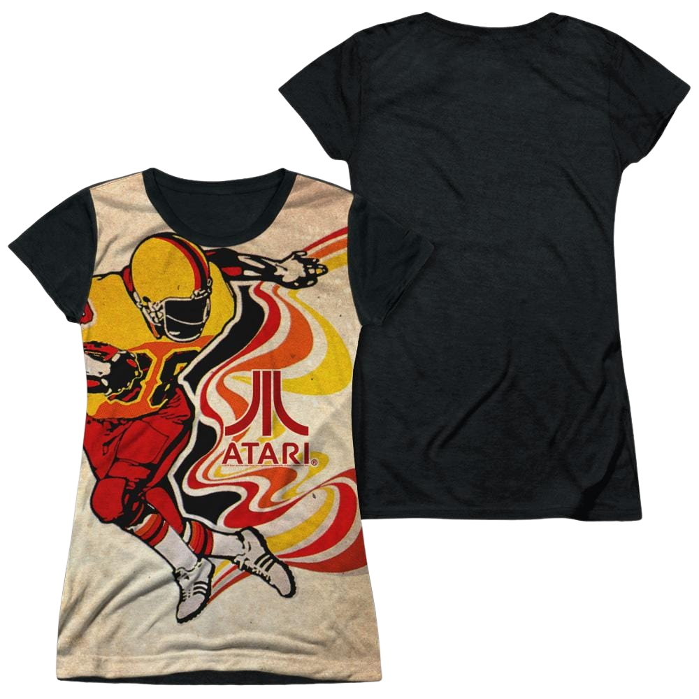 Atari Football - Juniors Black Back T-Shirt Juniors Black Back T-Shirt Atari