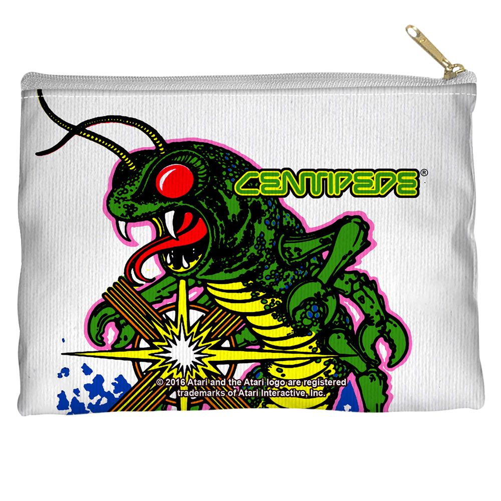 Atari Centipede - Straight Bottom Accessory Pouch Straight Bottom Accessory Pouches Atari