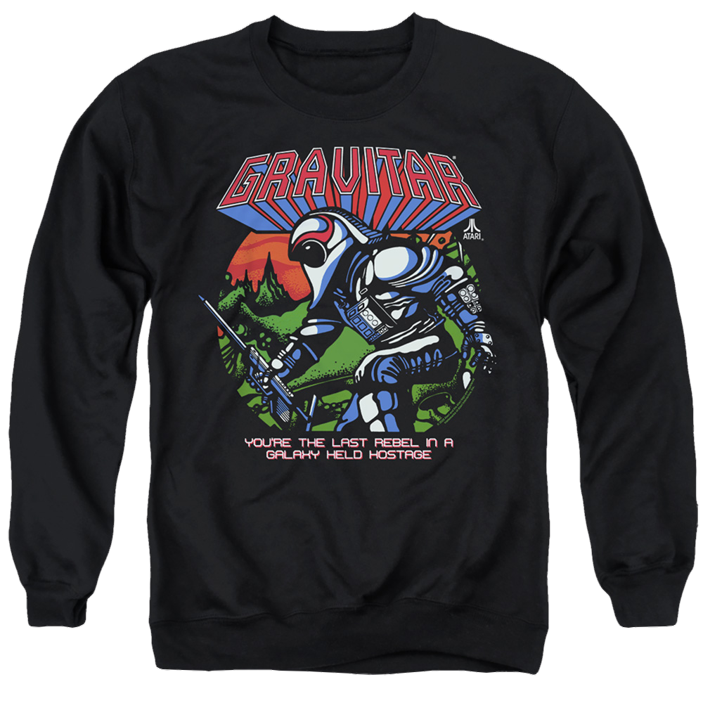 Atari Last Rebel - Men's Crewneck Sweatshirt Men's Crewneck Sweatshirt Atari