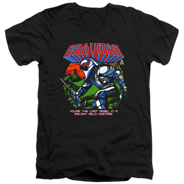 Atari Last Rebel - Men's V-Neck T-Shirt Men's V-Neck T-Shirt Atari