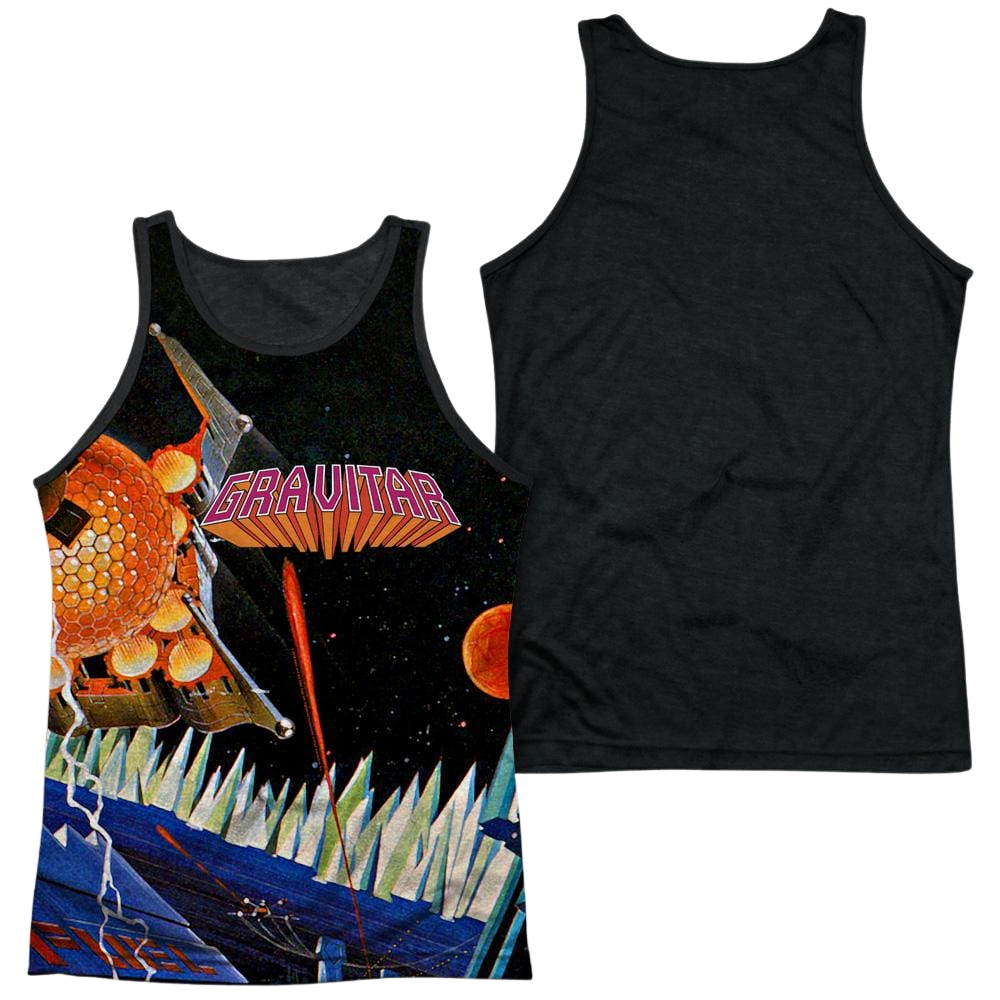 Atari Gravitar Men's Black Back Tank Men's Black Back Tank Atari