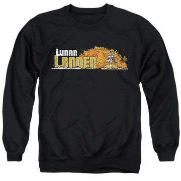 Atari Lunar Marquee - Men's Crewneck Sweatshirt Men's Crewneck Sweatshirt Atari