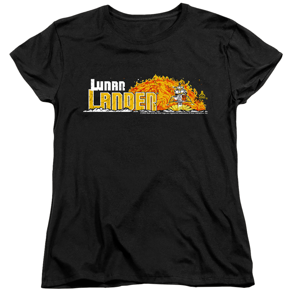 Atari Lunar Marquee - Women's T-Shirt Women's T-Shirt Atari