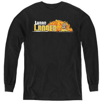 Atari Lunar Marquee - Youth Long Sleeve T-Shirt Youth Long Sleeve T-Shirt Atari
