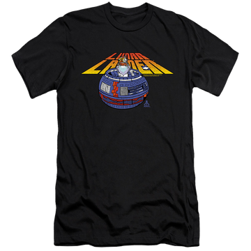 Atari Lunar Globe - Men's Premium Slim Fit T-Shirt Men's Premium Slim Fit T-Shirt Atari