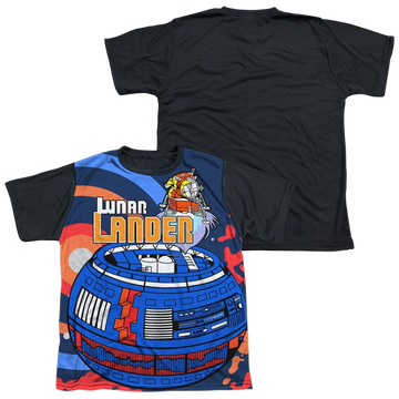 Atari Lunar Landing - Youth Black Back T-Shirt (Ages 8-12) Youth Black Back T-Shirt (Ages 8-12) Atari