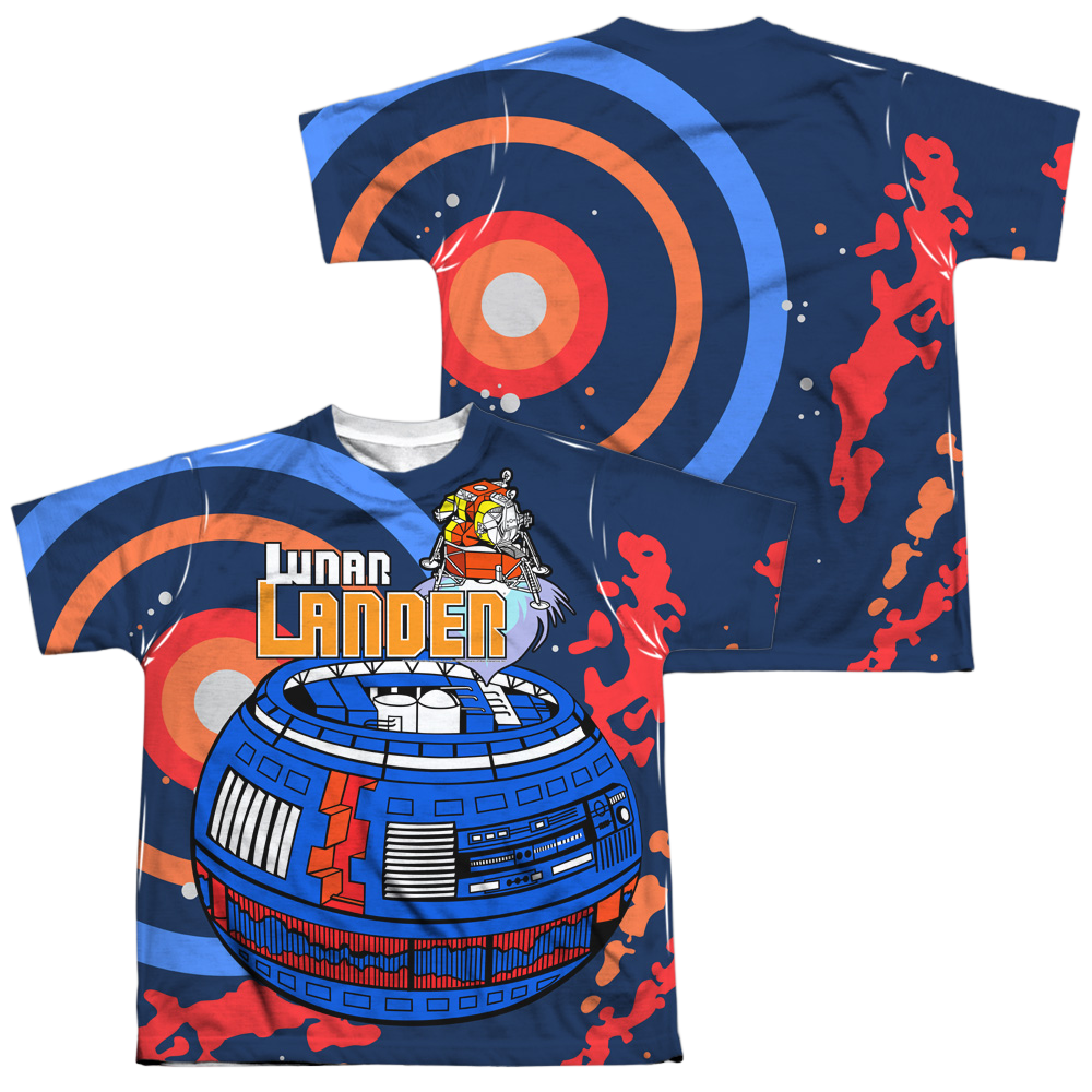 Atari Lunar Landing - Youth All-Over Print T-Shirt (Ages 8-12) Youth All-Over Print T-Shirt (Ages 8-12) Atari