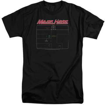 Atari Major Havoc Screen - Men's Tall Fit T-Shirt Men's Tall Fit T-Shirt Atari