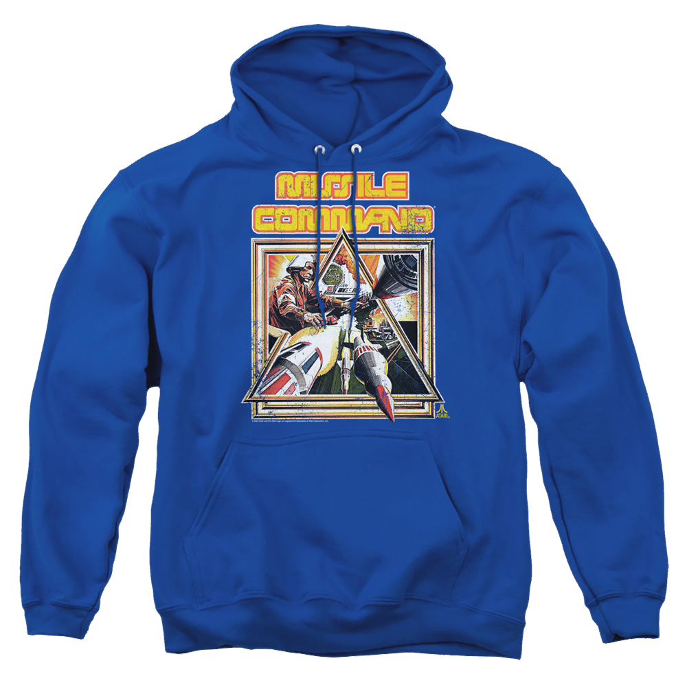 Atari Missle Commander - Pullover Hoodie Pullover Hoodie Atari
