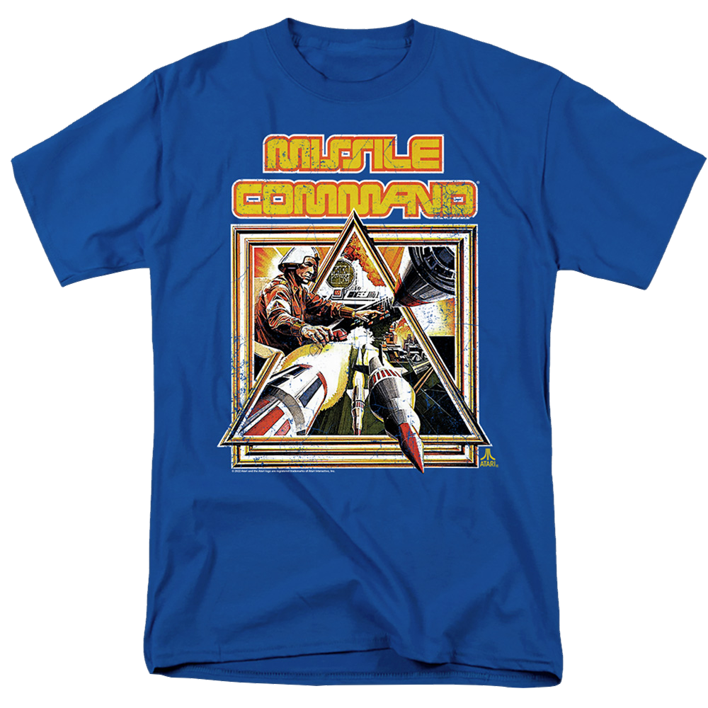 Atari Missle Commander - Men's Regular Fit T-Shirt Men's Regular Fit T-Shirt Atari