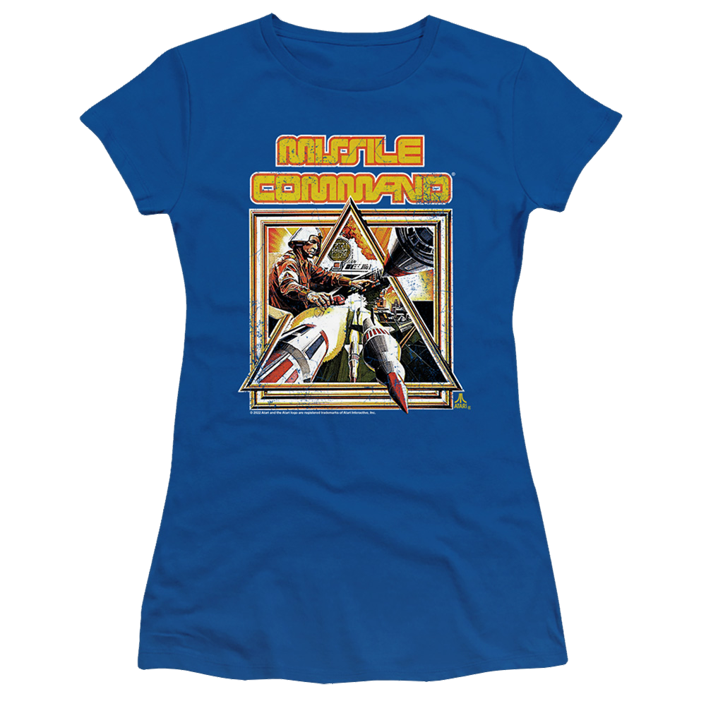 Atari Missle Commander - Juniors T-Shirt Juniors T-Shirt Atari